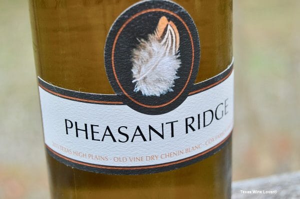 Pheasant Ridge Chenin front label