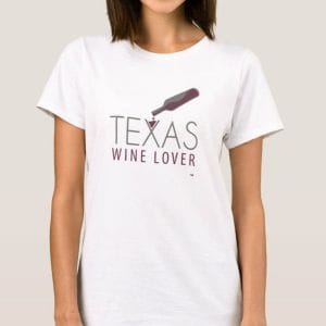 Texas Wine Lover Womens t-shirt with model