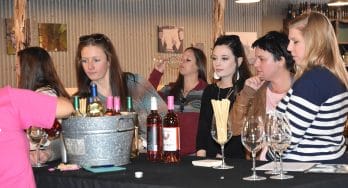 High Plains wineries tour guests