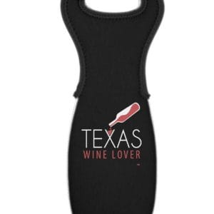 Texas Wine Lover Wine Tote front flat