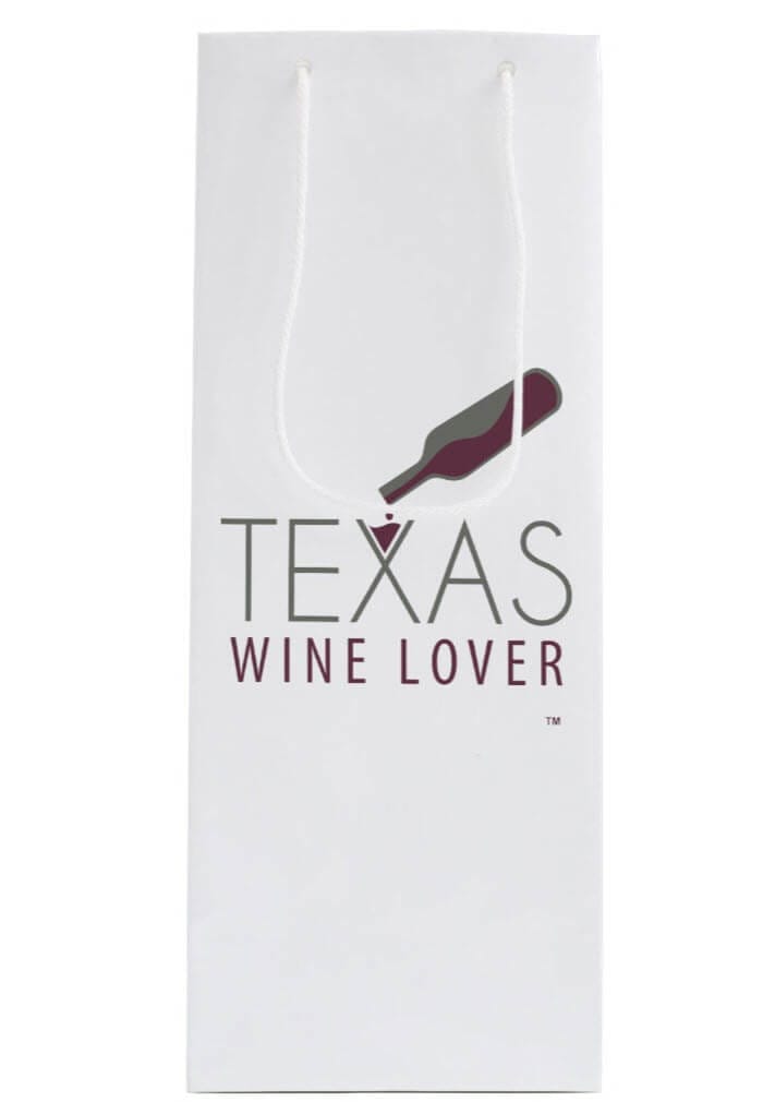 Texas Wine Lover Gift bag front