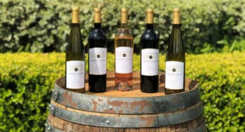 Carter Creek Winery wine bottles