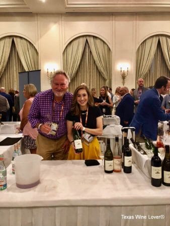 Kim McPherson and daughter Kassandra pouring at Grand Tasting