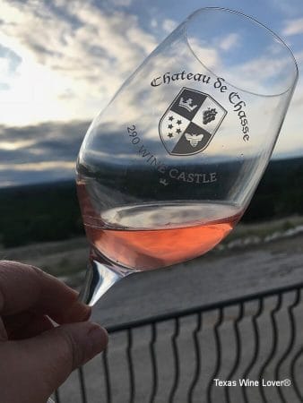 290 Wine Castle glass of wine