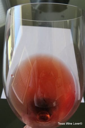 Cicada Cellars wine in glass
