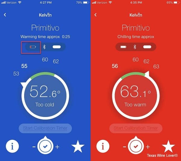 Kelvin K2 Primitivo in app