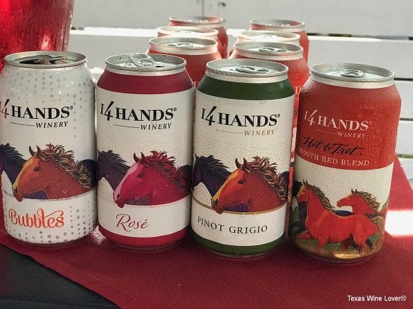 14 Hands Winery canned wines