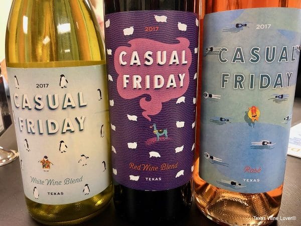 Casual Friday wines