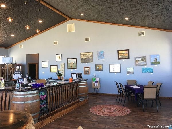 Fitzel winery inside with gallery