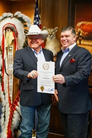 Sid Miller and Jason Hisaw
