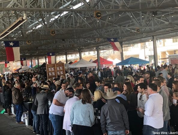 Crowd at the Dallas Farmers Market