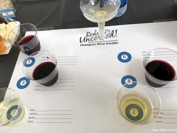 Rodeo Uncorked! Media Day featured wines
