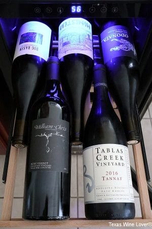 Bodega 5 wines on a shelf