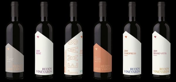 Reddy Vineyards 2019 wines
