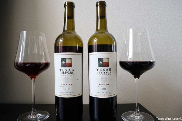 Texas Heritage Vineyard wines
