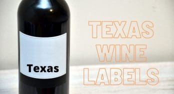 Texas wine labels