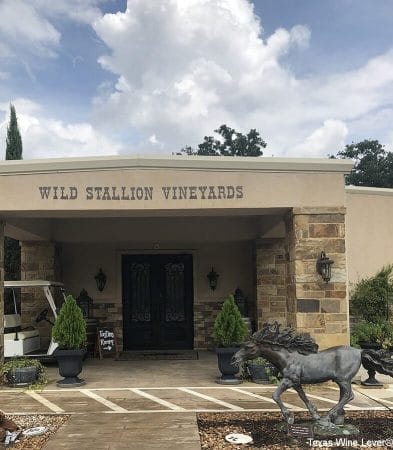 Wild Stallion Vineyards tasting room