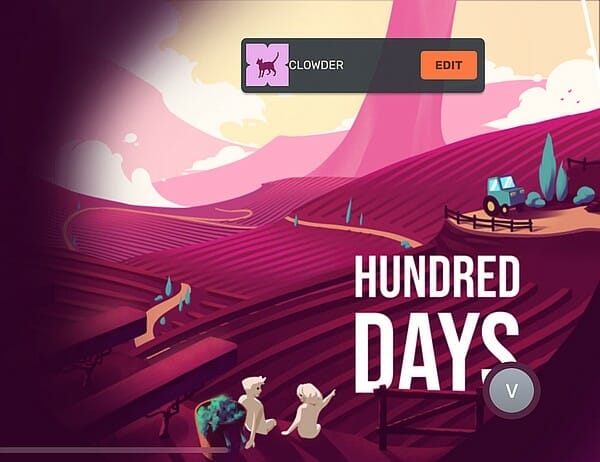 Hundred Days Opening Screen