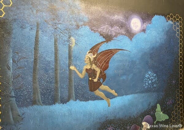 Black's Fairy Meadery mural