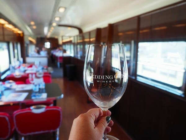 Wedding Oak Winery Wine Train