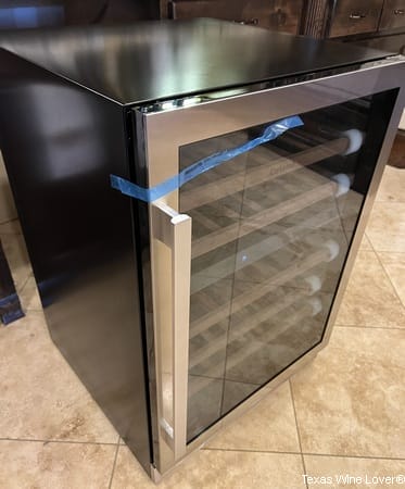 Ca'Lefort 24 inch Compressor Dual Zone Wine Cooler unboxed